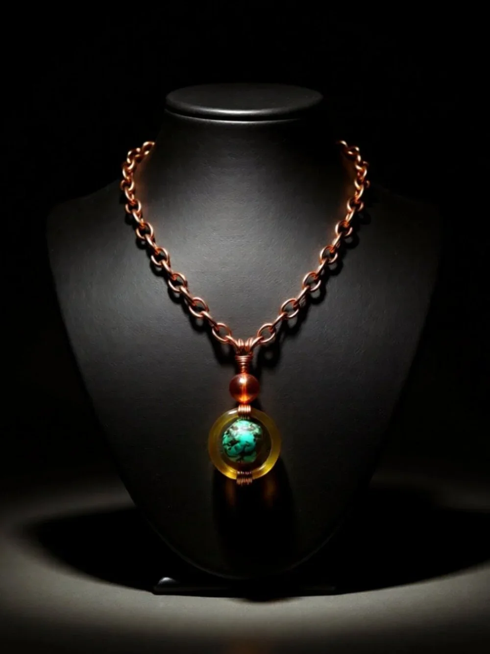 Intentional Boho & Southwest Vibes! Agate Ring + Turquoise Magnesite Necklace